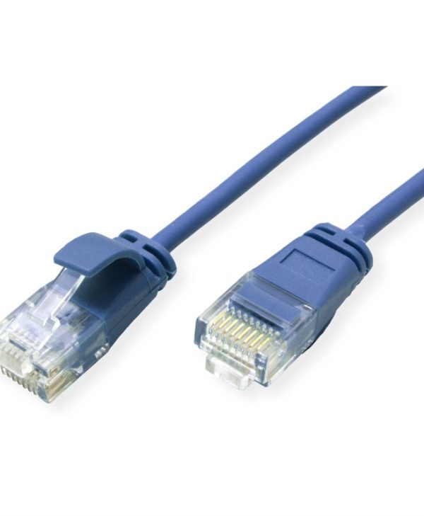 Roline UTP RJ45 Cat.6a LSOH Snagless Slim 2m Blue 21.15.3945-100