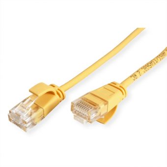 Roline UTP RJ45 Cat.6a LSOH Snagless Slim 3m Yellow 21.15.3926-50 - Image 2
