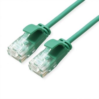 Roline UTP RJ45 Cat.6a LSOH Snagless Slim 2m Green 21.15.3935-100