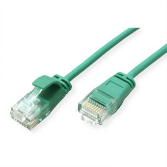 Roline UTP RJ45 Cat.6a LSOH Snagless Slim 3m Green 21.15.3936-50 - Image 2