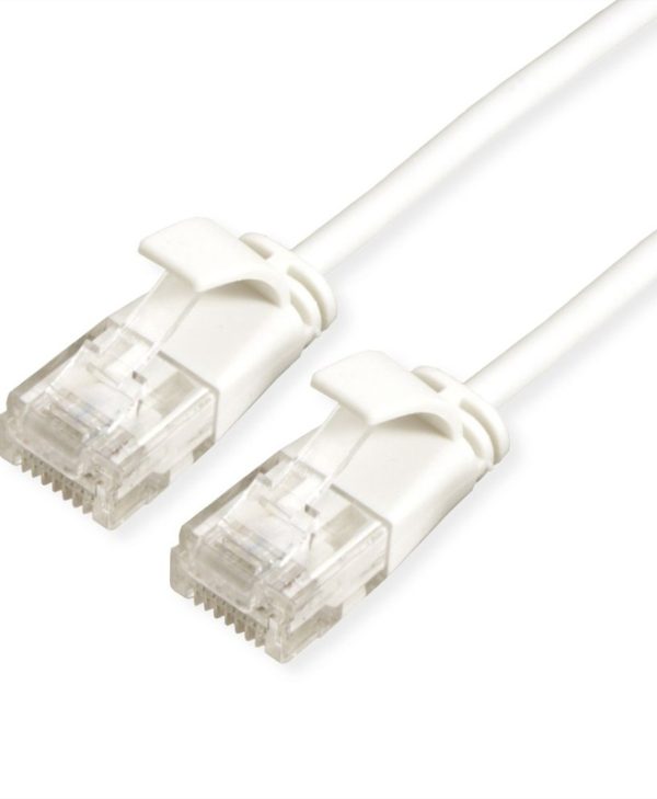 Roline UTP RJ45 Cat.6a LSOH Snagless Slim 1m White 21.15.0981-100