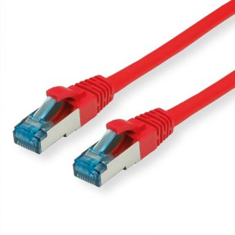 Value S/FTP RJ45 Cat.6a PiMF LSOH Snagless 0.5m Red 21.99.1920-100