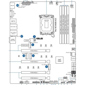 Asus Pro WS W680-ACE 90MB1DZ0-M0EAY0 - Image 12