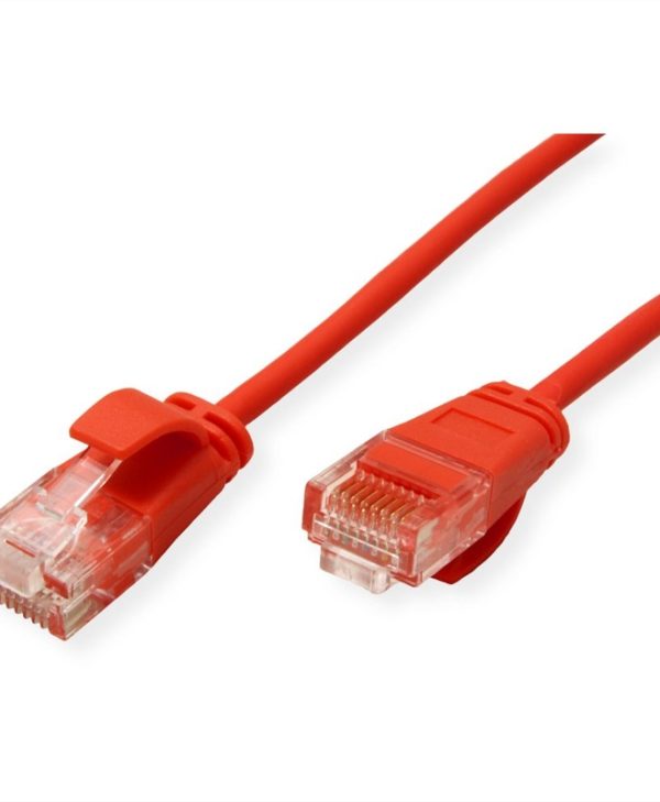 Lanberg UTP RJ45 Cat.6 Snagless 1m Red PCU6-10CC-0050-R