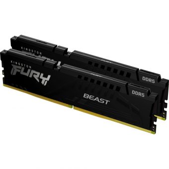 Kingston FURY Beast 64GB (2 x 32GB) 5600MHz DDR5 Black KF556C36BBEK2-64 - Image 2