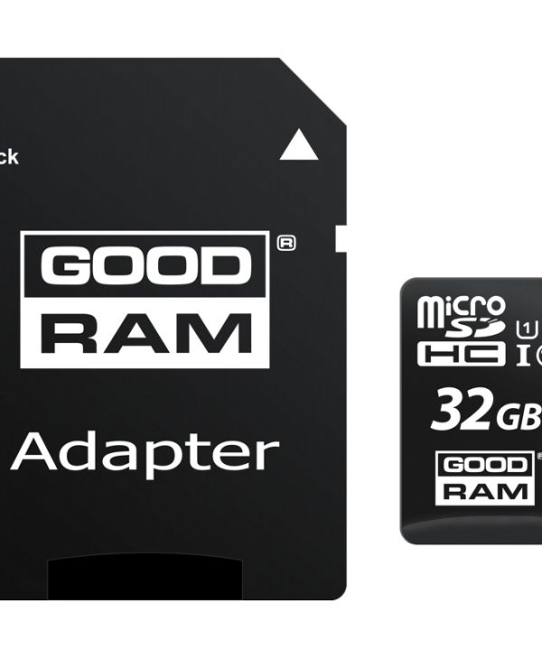 Goodram M1A4 MicroSDHC 32GB UHS-I C10 + SD Adapter + OTG Reader M1A4-0320R12