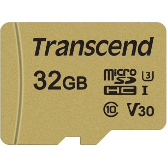 Transcend 500s MicroSDHC 32GB UHS-I U3 V30 C10 TS32GUSD500S - Image 2