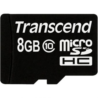 Transcend MicroSDHC 8GB C10 TS8GUSDC10