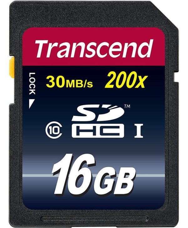 Transcend SDHC 16GB UHS-I C10 TS16GSDHC10