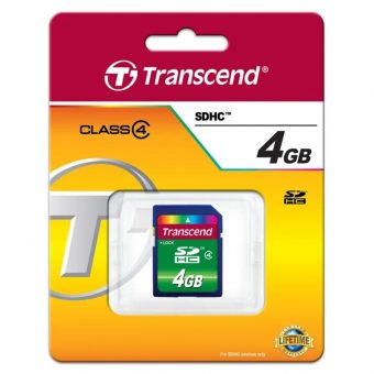 Transcend SDHC 4GB C4 TS4GSDHC4