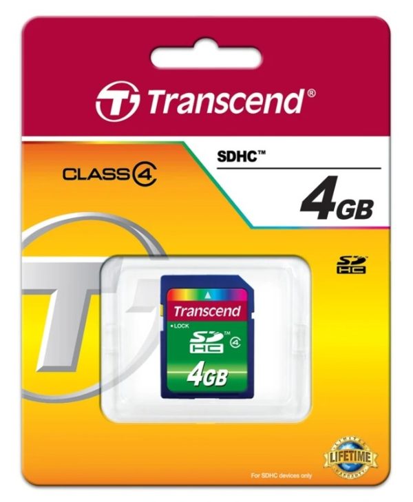 Transcend SDHC 4GB C4 TS4GSDHC4