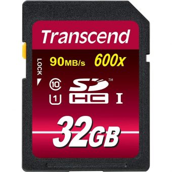 Transcend Ultimate SDHC 32GB UHS-I U1 C10 TS32GSDHC10U1