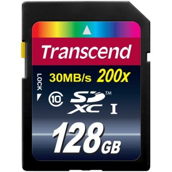 Transcend SDXC 128GB C10 TS128GSDXC10