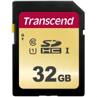 Transcend 500S SDHC 32GB UHS-I U1 C10 TS32GSDC500S - Image 2