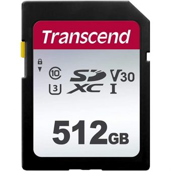 Transcend 300S SDXC 512GB UHS-I U3 V30 C10 TS512GSDC300S - Image 2