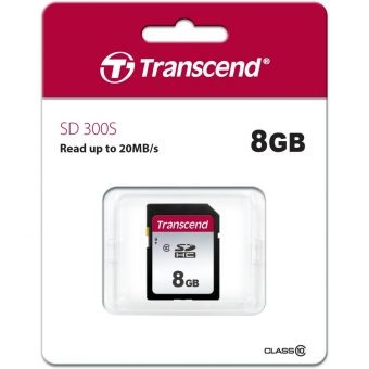 Transcend 300S SDHC 8GB C10 TS8GSDC300S