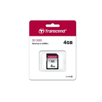 Transcend 300S SDHC 4GB C10 TS4GSDC300S