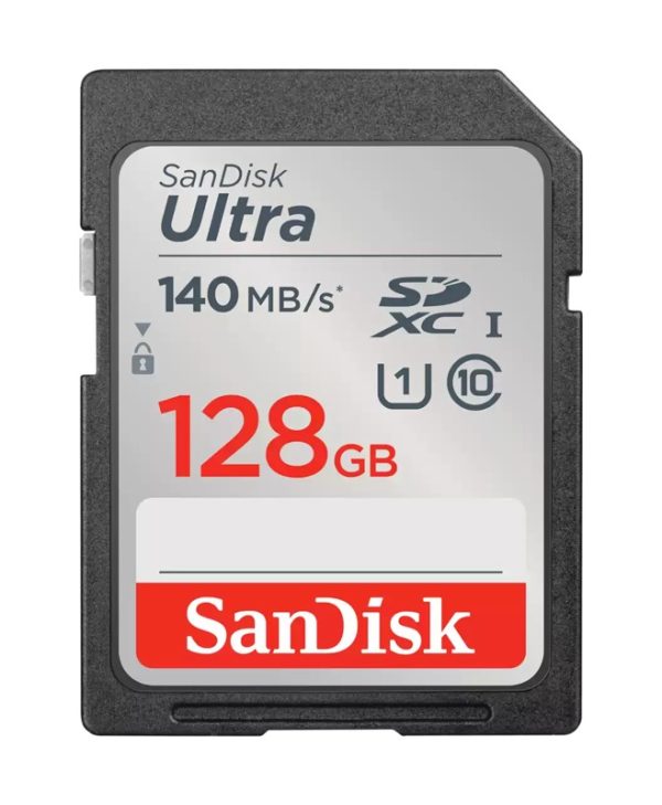 SanDisk Ultra SDXC 128GB UHS-I U1 Class 10 SDSDUNB-128G-GN6IN