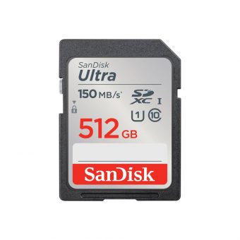 SanDisk Ultra SDXC 512GB UHS-I U1 Class 10 SDSDUNC-512G-GN6IN