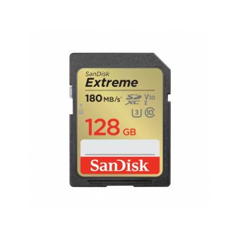 SanDisk Extreme SDXC 128GB UHS-I U3 V30 Class 10 SDSDXVA-128G-GNCIN