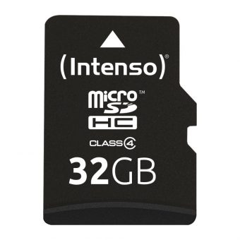 Intenso microSDHC 32GB Class4 + SD Adapter 3403450 - Image 2