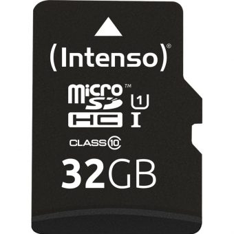 Intenso Performance microSDHC 32GB UHS-I U1 Class10 + SD Adapter 3424480 - Image 2