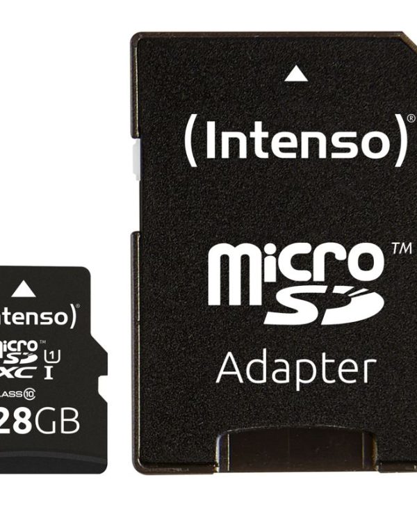 Intenso Performance microSDXC 128GB UHS-I U1 Class10 + SD Adapter 3424491