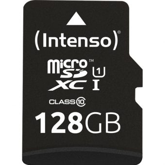 Intenso Performance microSDXC 128GB UHS-I U1 Class10 + SD Adapter 3424491 - Image 2