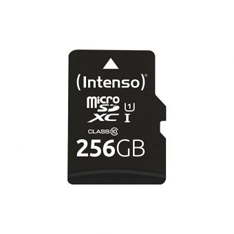 Intenso Performance microSDXC 256GB UHS-I U1 Class10 + SD Adapter 3424492 - Image 2