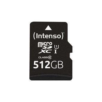 Intenso Performance microSDXC 512GB UHS-I U1 Class10 + SD Adapter 3424493 - Image 2