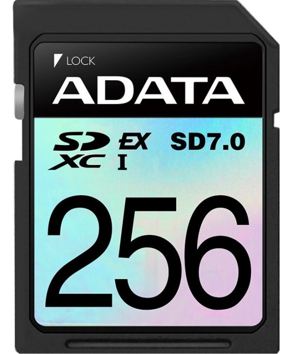 ADATA Premier Extreme SDXC 256GB UHS-EX-I U3 V30 SD7.0E Class10 ASD256GEX3L1-C