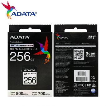 ADATA Premier Extreme SDXC 256GB UHS-EX-I U3 V30 SD7.0E Class10 ASD256GEX3L1-C - Image 2