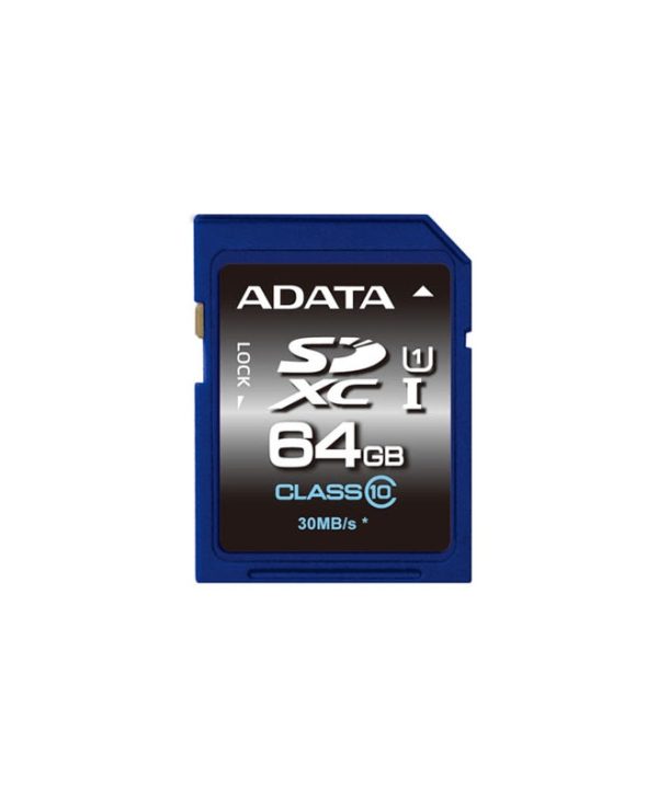 ADATA Premier SDXC 64GB UHS-I U1 Class10 ASDX64GUICL10-R