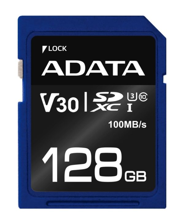 ADATA Premier Pro SDXC 128GB UHS-I U3 V30 Class10 ASDX128GUI3V30S-R