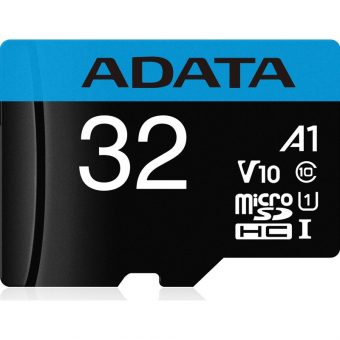 ADATA Premier microSDHC 32GB UHS-I U1 A1 V10 Class10 + SD Adapter AUSDH32GUICL10A1-RA1 - Image 2