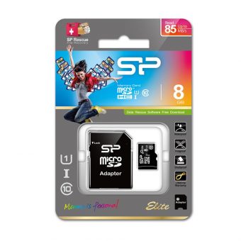 Silicon Power Elite microSDHC 8GB UHS-I U1 Class10 SP008GBSTHBU1V10SP - Image 3