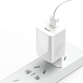 Baseus Charger 24W USB-A White CCALL-BX02 - Image 7