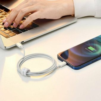 Baseus Superior Series Charging Data Cable USB-A Male To Lightning 1m White CALYS-A02 - Image 9