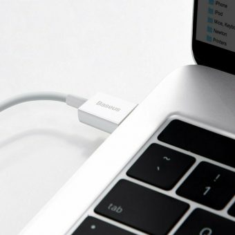Baseus Superior Series Charging Data Cable USB-A Male To Lightning 1m White CALYS-A02 - Image 10