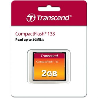 Transcend 133X Compact Flash 2GB TS2GCF133