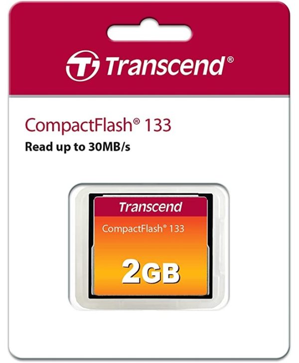 Transcend 133X Compact Flash 2GB TS2GCF133