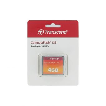 Transcend 133X Compact Flash 4GB TS4GCF133