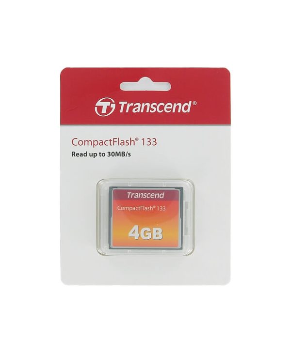 Transcend 133X Compact Flash 4GB TS4GCF133