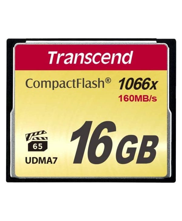 Transcend 1000X Compact Flash 16GB TS16GCF1000