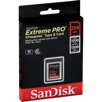 SanDisk Extreme Pro Compact Flash Express 256GB SDCFE-256G-GN4NN - Image 2