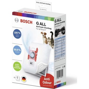 Bosch BBZAFGALL Vacuum Cleaner Dust AntiOdour Bag for Bosch/Siemens 4242005135790