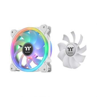 Thermaltake SWAFAN 14 RGB 14cm Case Fan White 3-Pack CL-F146-PL14SW-A