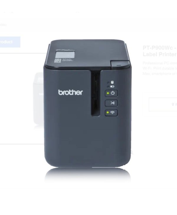 Brother PT-P900Wc Label Wireless Printer PTP900WCZG1