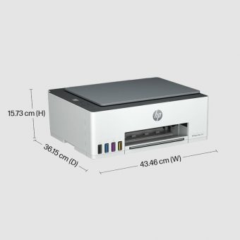 HP Smart Tank 580 Wireless Color All-in-One Inkjet Printer 1F3Y2A - Image 12