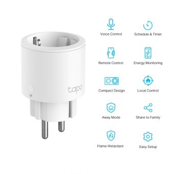 TP-Link Mini Smart Wi-Fi Socket with Energy Monitoring Tapo P115(1-pack) - Image 6